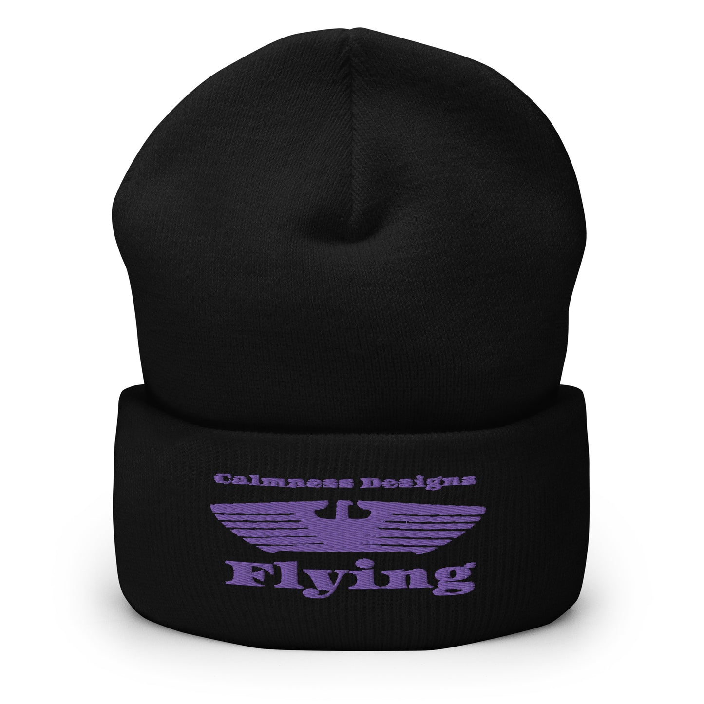 Flying Eagle, CALMNESS DESIGNS, Creative Designer's, Cuffed Beanie
