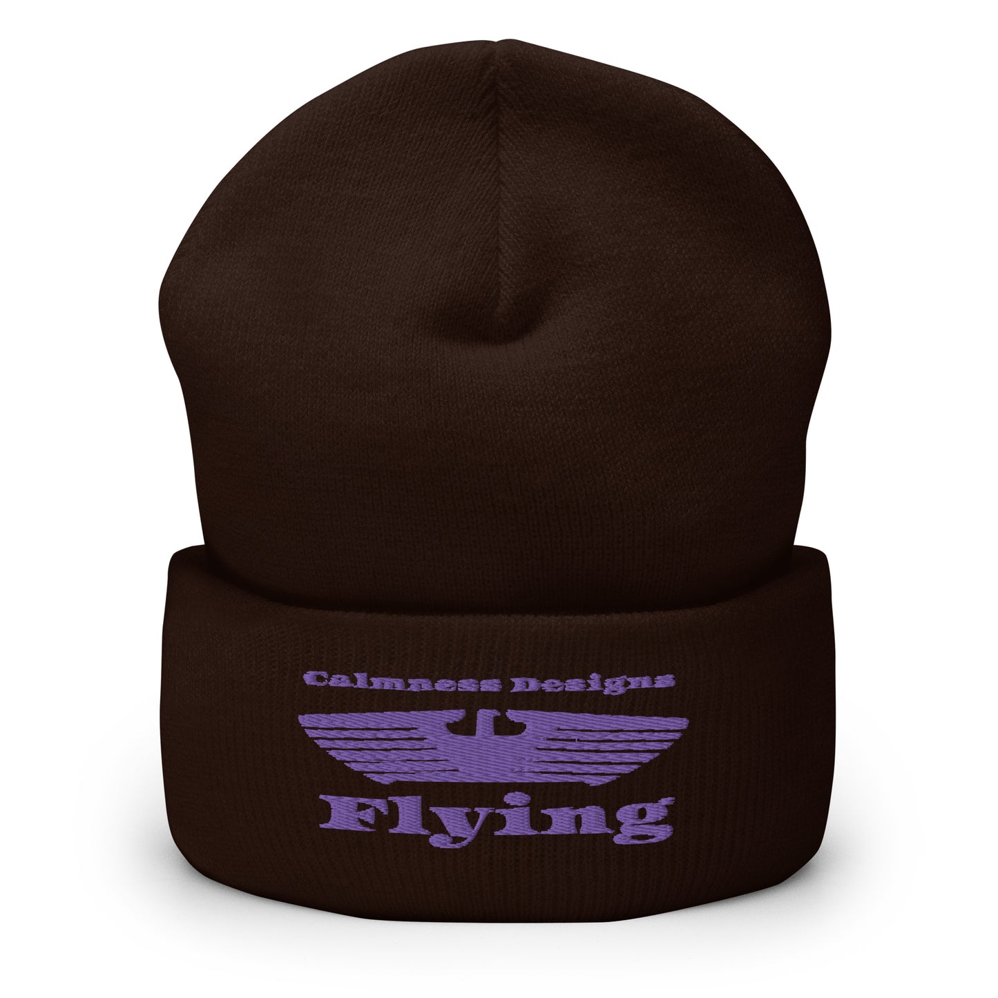 Flying Eagle, CALMNESS DESIGNS, Creative Designer's, Cuffed Beanie