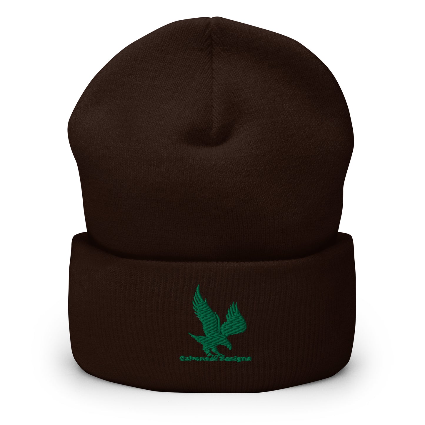 Flying Eagle, CALMNESS DESIGNS, Creative Designer's, Cuffed Beanie