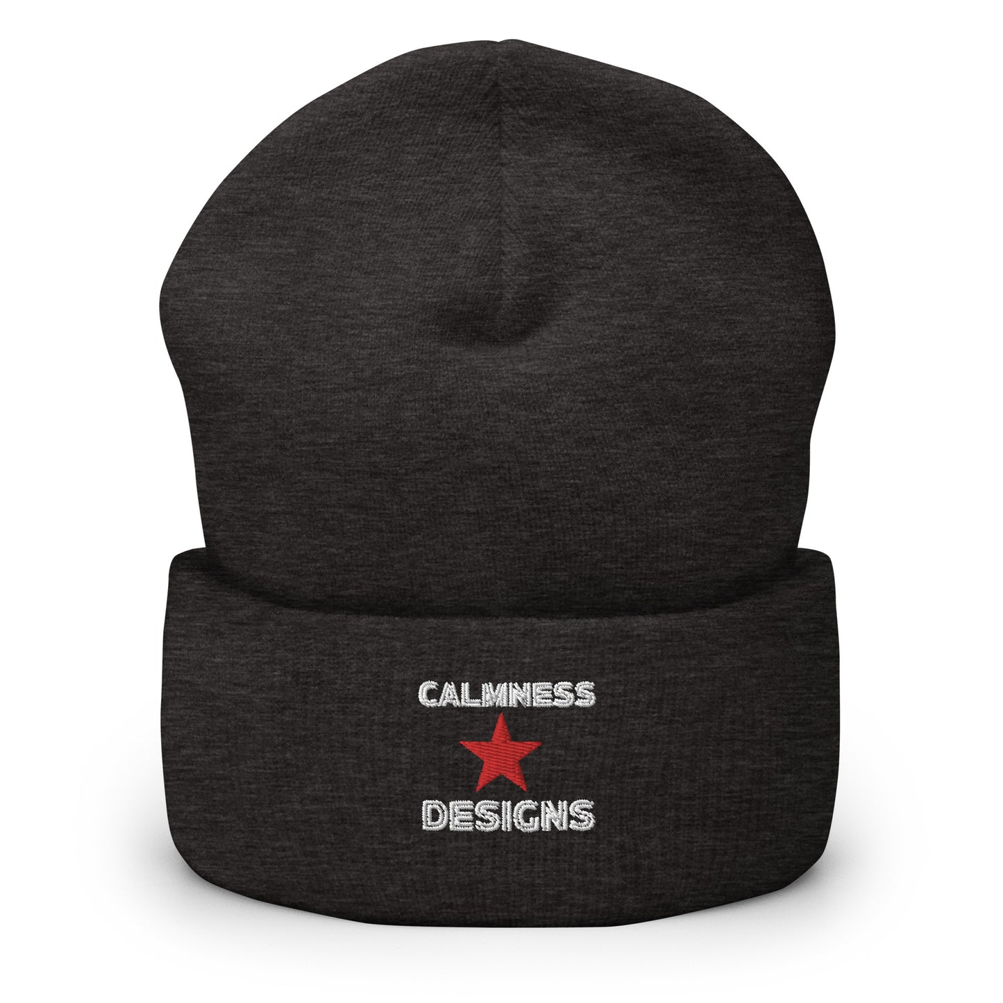 Calmness Designs, Star, Calmness Designs, Cuffed Beanie