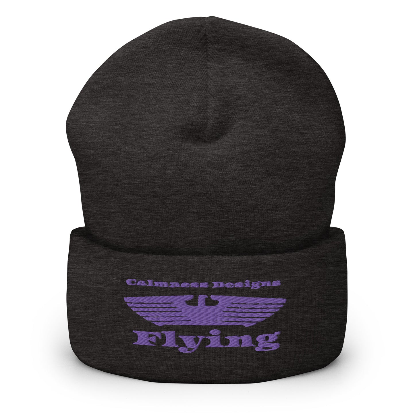 Flying Eagle, CALMNESS DESIGNS, Creative Designer's, Cuffed Beanie