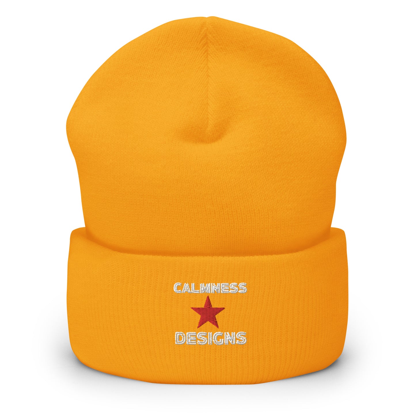 Calmness Designs, Star, Calmness Designs, Cuffed Beanie