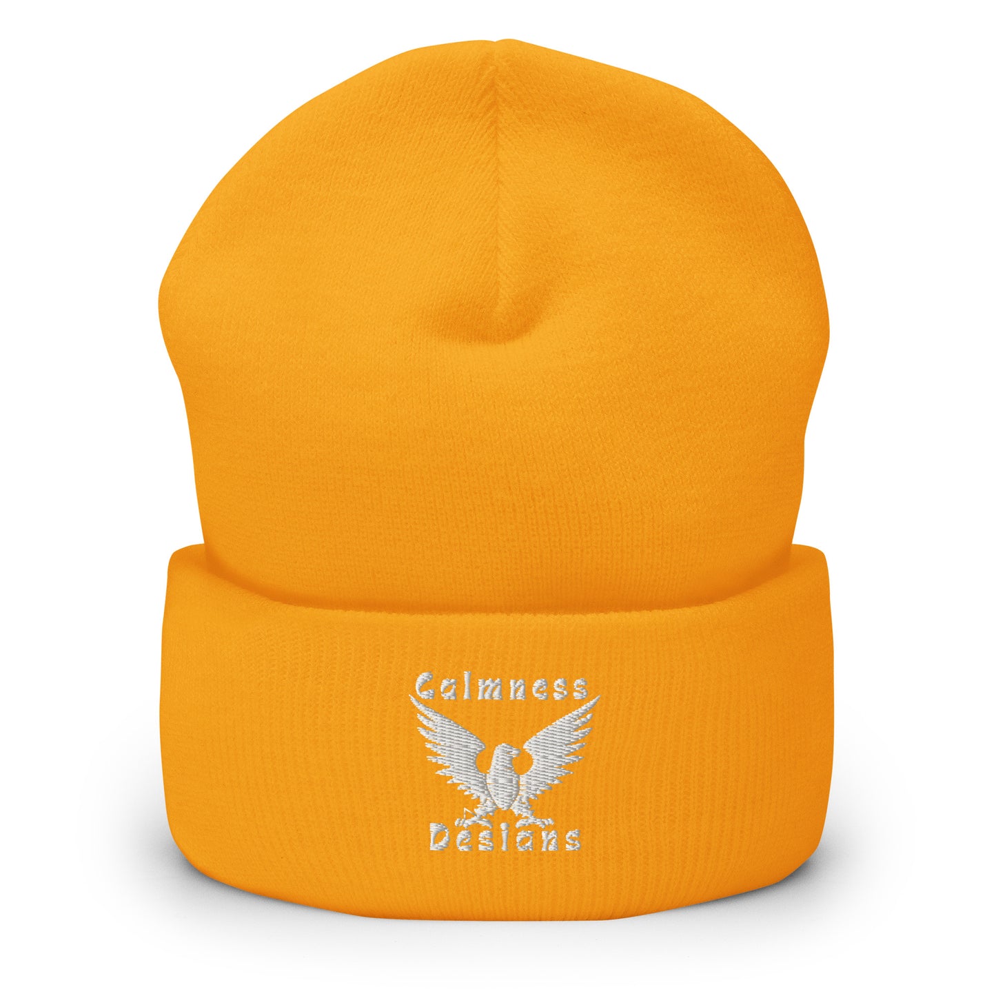 Eagle HERALDIC Symbol, CALMNESS DESIGNS, Creative Designer's, Cuffed Beanie