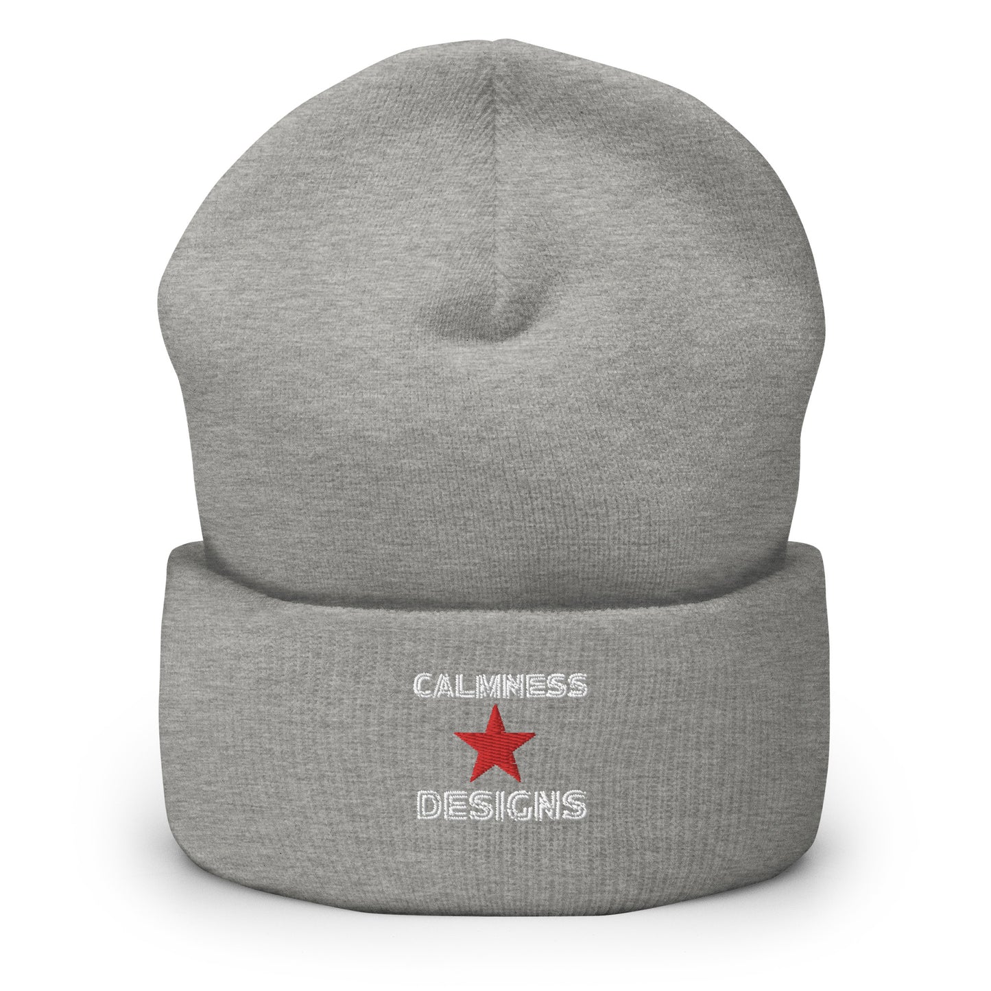 Calmness Designs, Star, Calmness Designs, Cuffed Beanie