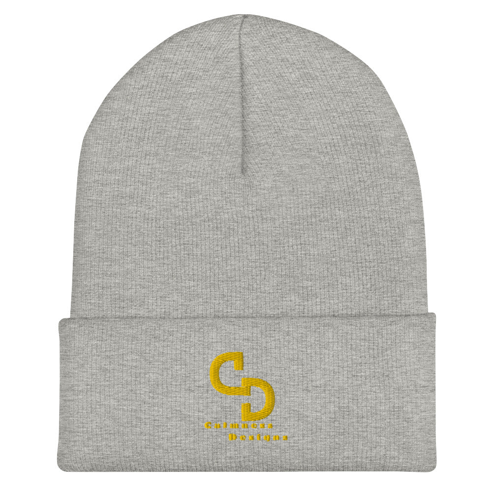 Calmness Designs, (C D) Logo, Creative Designs, Cuffed Beanie