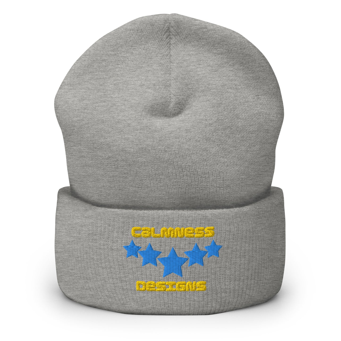 FIVE STARS, CALMNESS DESIGNS, Creative Designer's, Cuffed Beanie