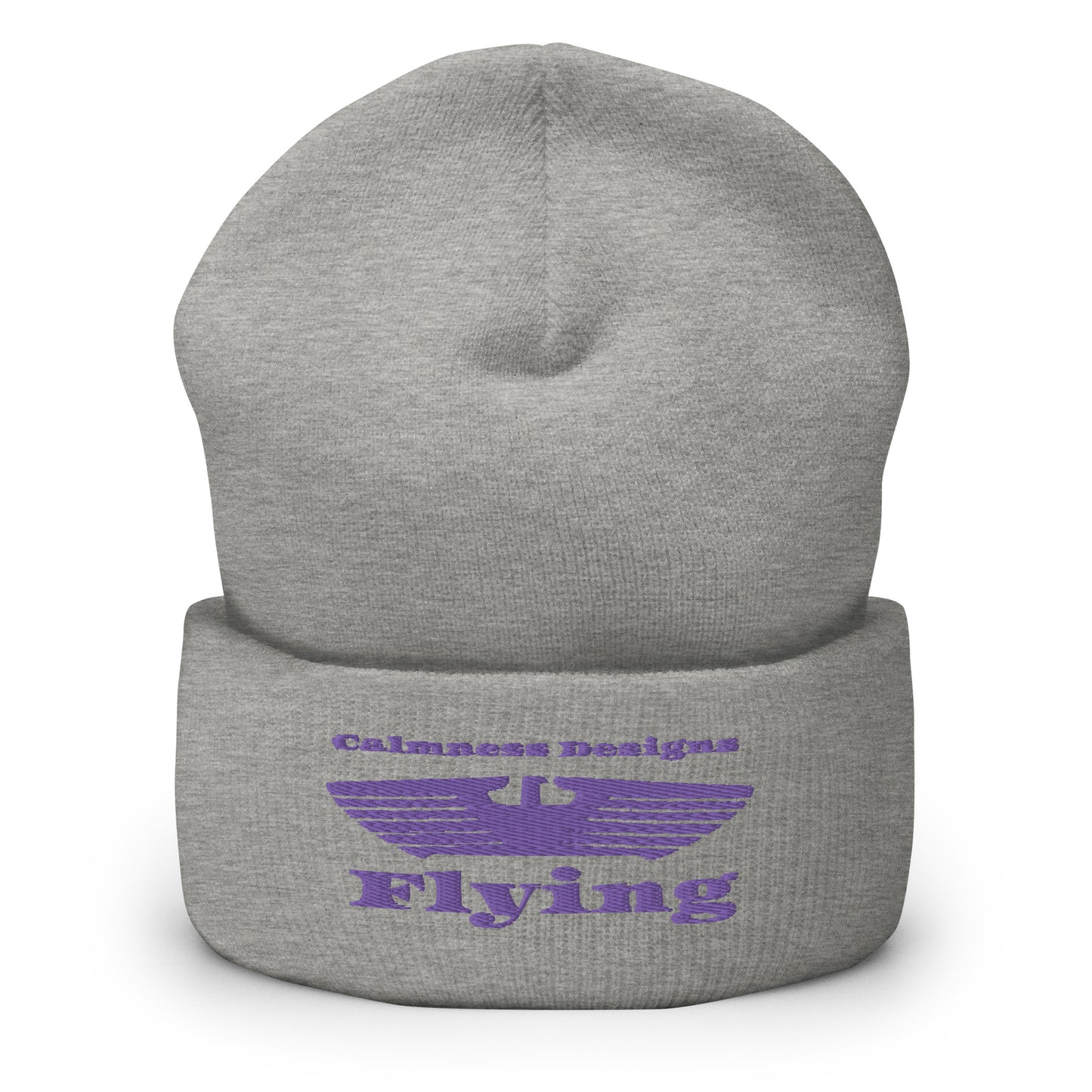 Flying Eagle, CALMNESS DESIGNS, Creative Designer's, Cuffed Beanie