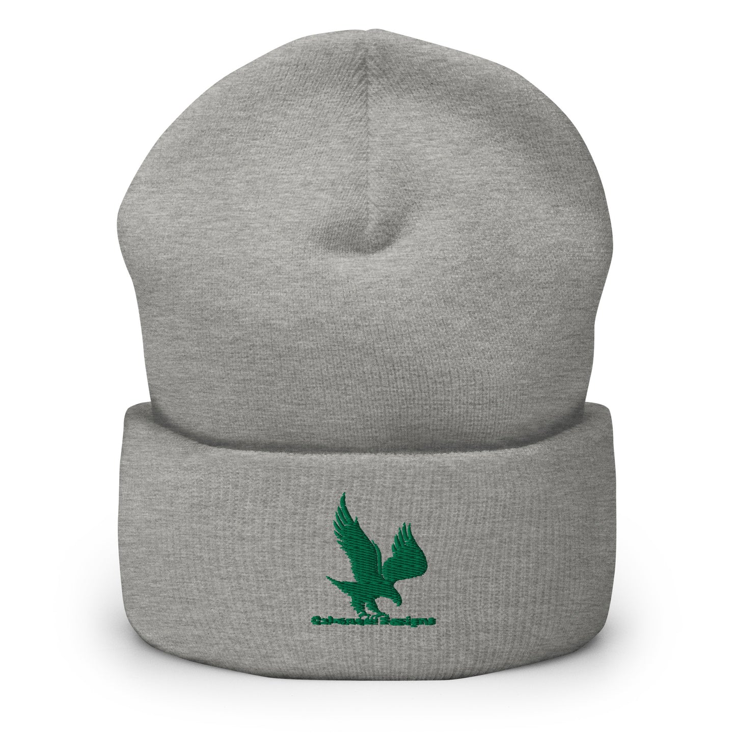 Flying Eagle, CALMNESS DESIGNS, Creative Designer's, Cuffed Beanie
