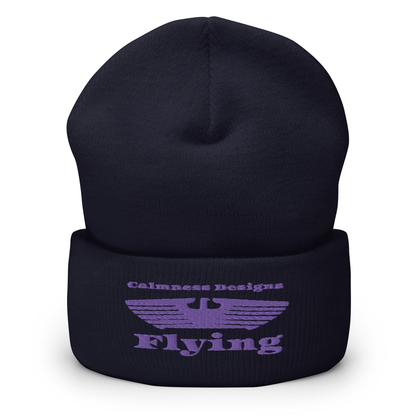 Flying Eagle, CALMNESS DESIGNS, Creative Designer's, Cuffed Beanie