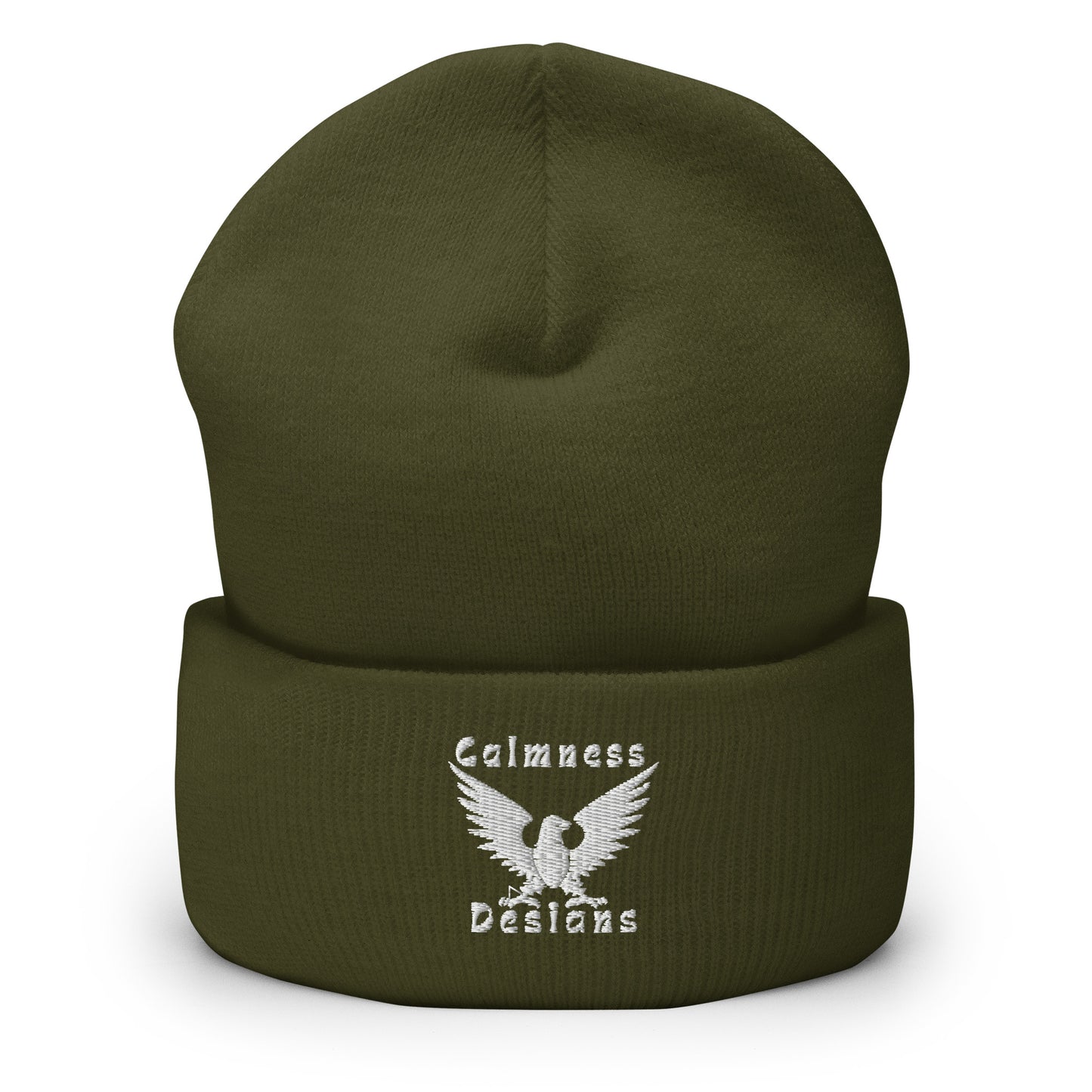 Eagle HERALDIC Symbol, CALMNESS DESIGNS, Creative Designer's, Cuffed Beanie