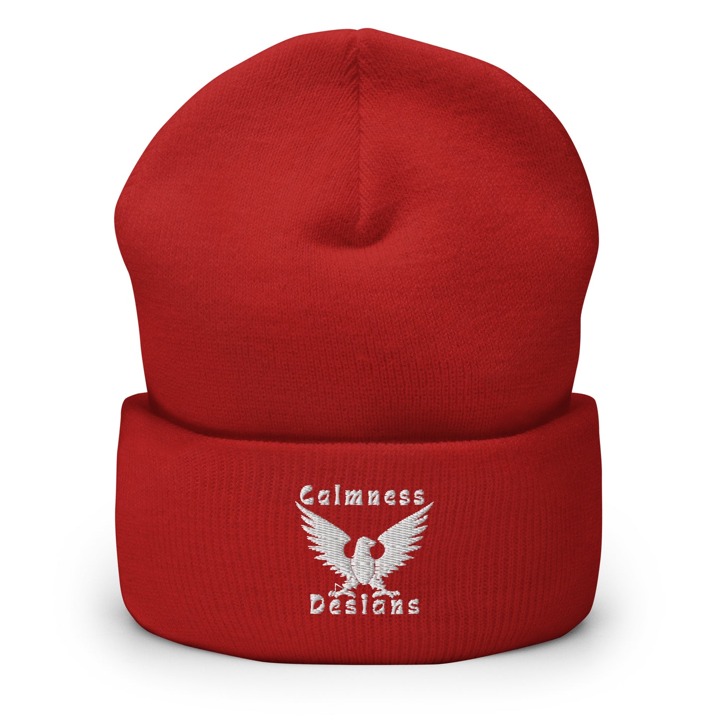 Eagle HERALDIC Symbol, CALMNESS DESIGNS, Creative Designer's, Cuffed Beanie