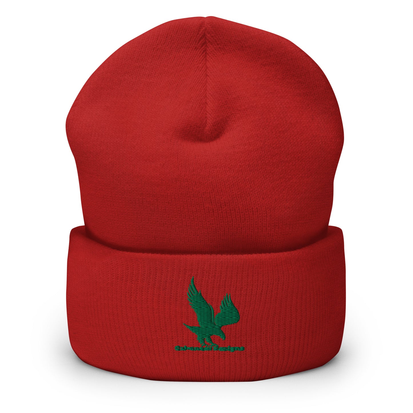 Flying Eagle, CALMNESS DESIGNS, Creative Designer's, Cuffed Beanie