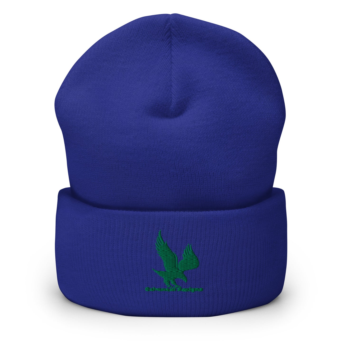 Flying Eagle, CALMNESS DESIGNS, Creative Designer's, Cuffed Beanie
