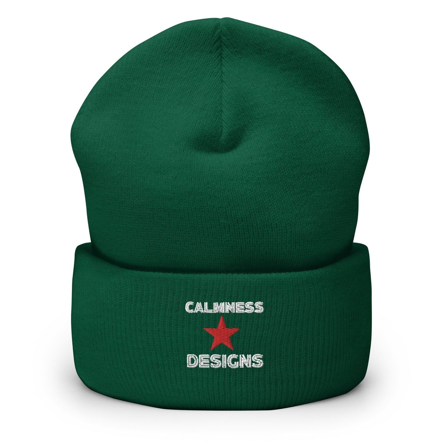 Calmness Designs, Star, Calmness Designs, Cuffed Beanie