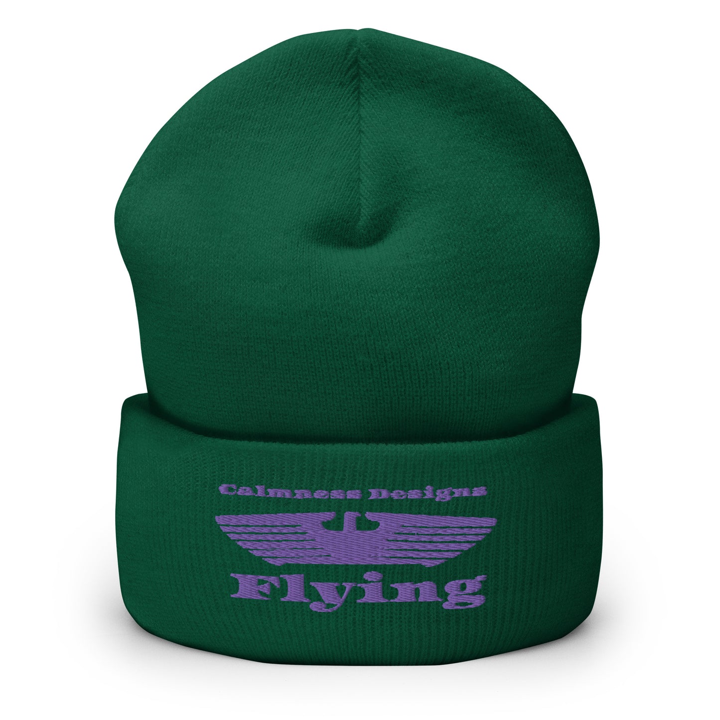 Flying Eagle, CALMNESS DESIGNS, Creative Designer's, Cuffed Beanie