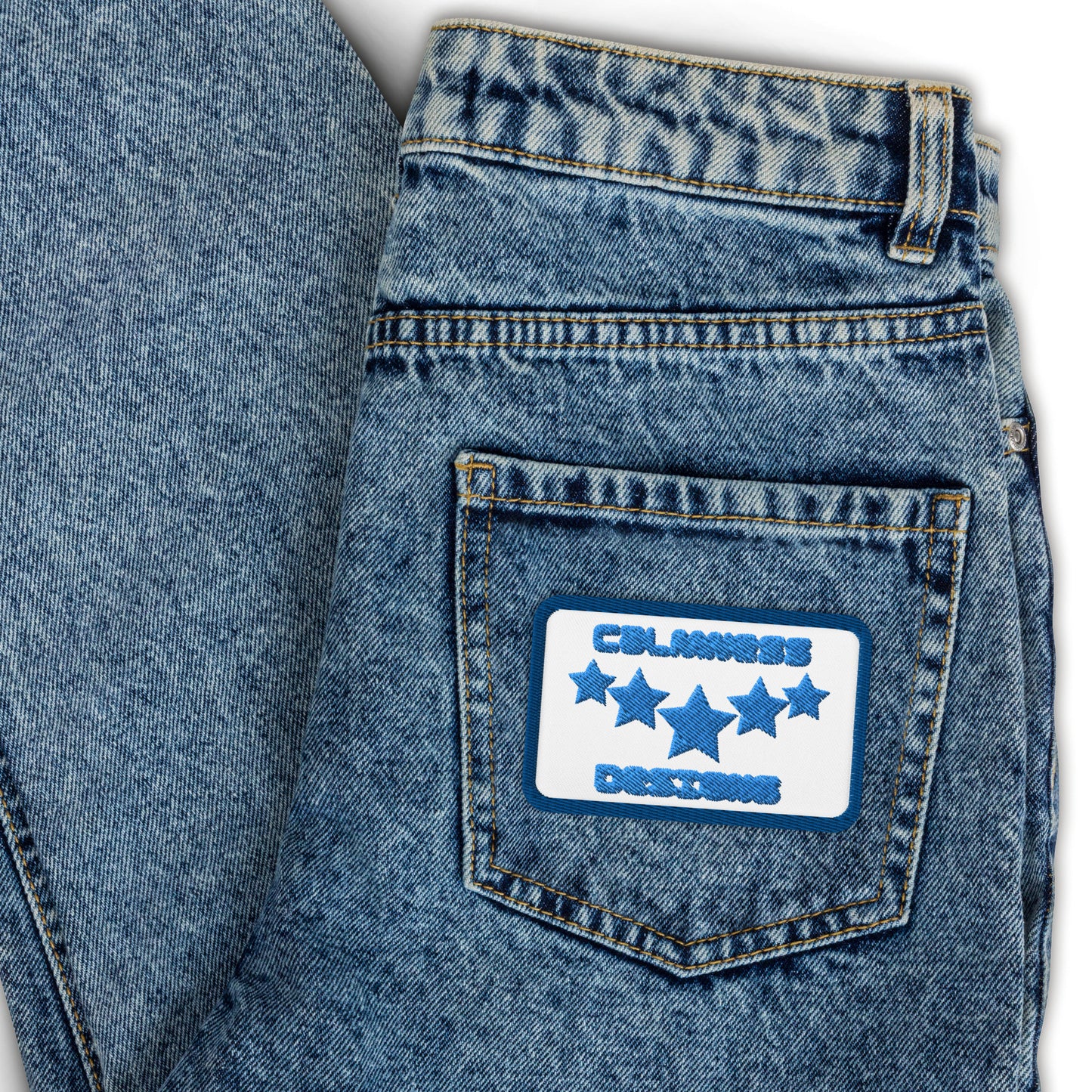 FIVE STARS, CALMNESS DESIGNS, Creative Designer's, Embroidered patches