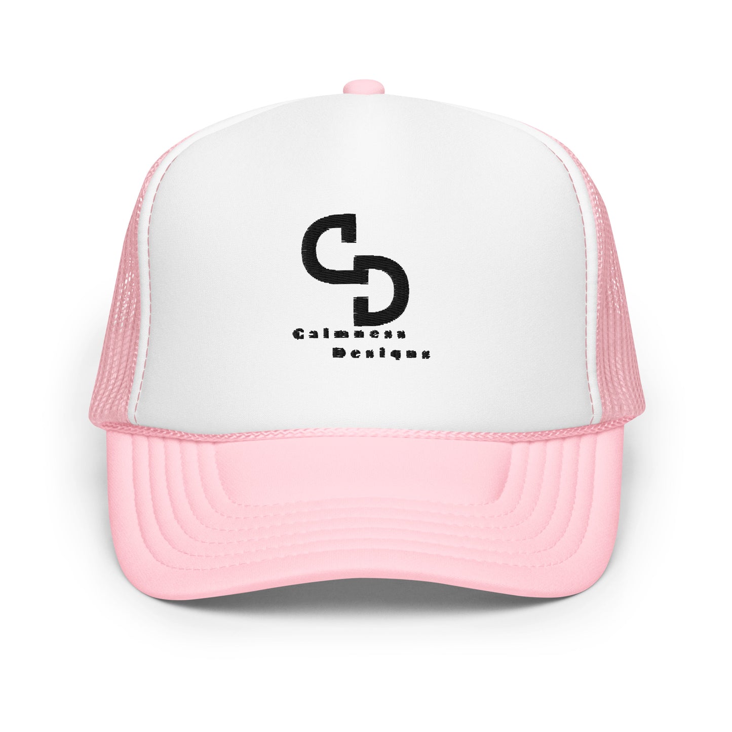Calmness Designs, (C D) Logo, Creative Designs, Foam trucker hat