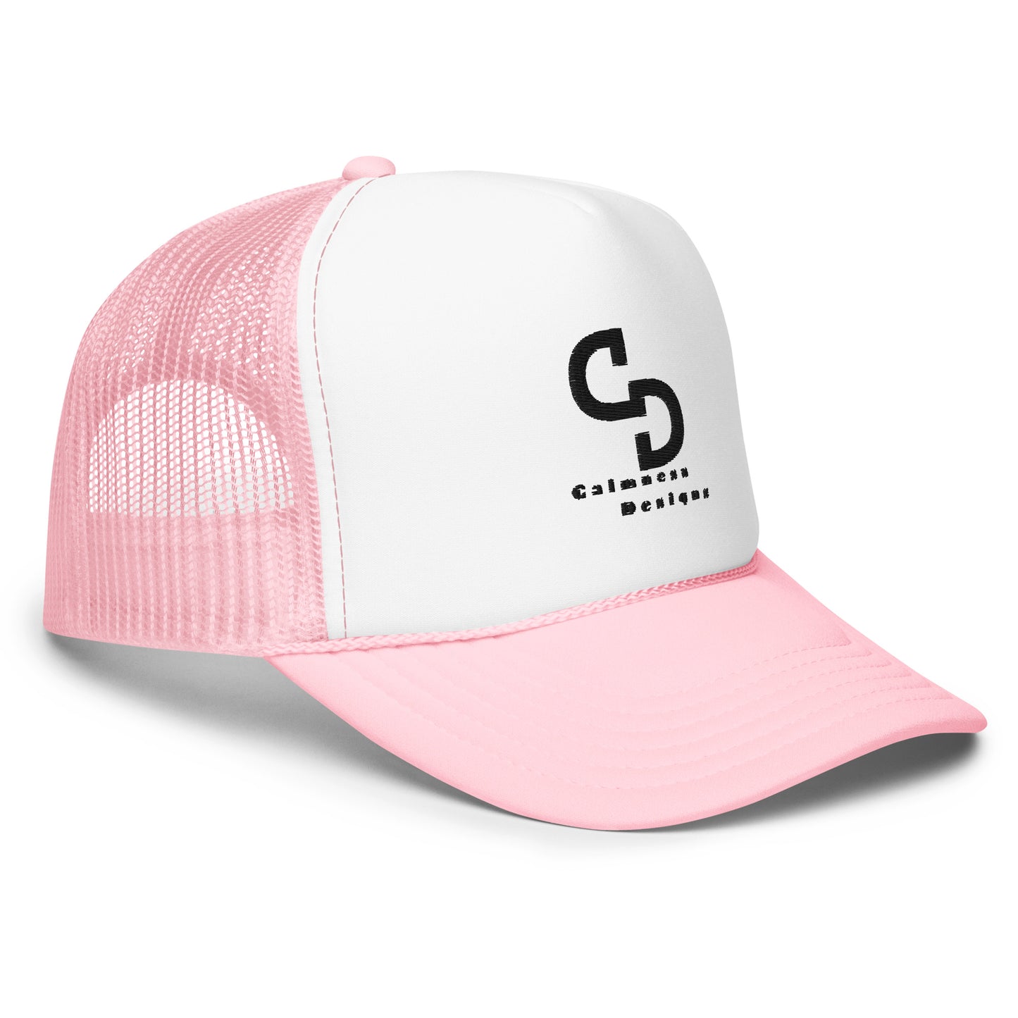 Calmness Designs, (C D) Logo, Creative Designs, Foam trucker hat