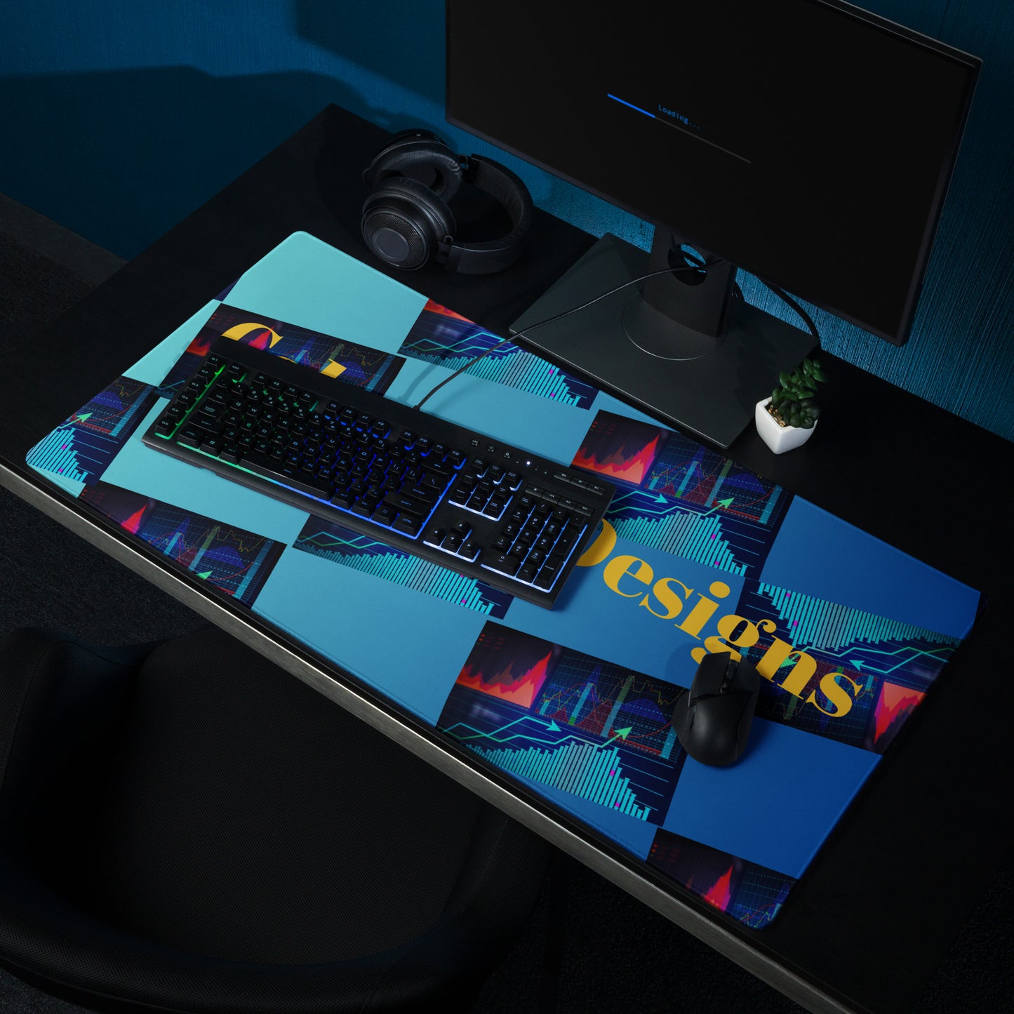Growth Chart, Arrow, Stock, Calmness Designs, Creative Designs, Gaming mouse pad