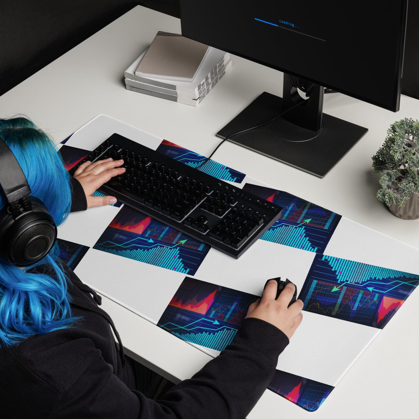 Growth Chart, Arrow, Stock, Calmness Designs, Creative Designs, Gaming mouse pad