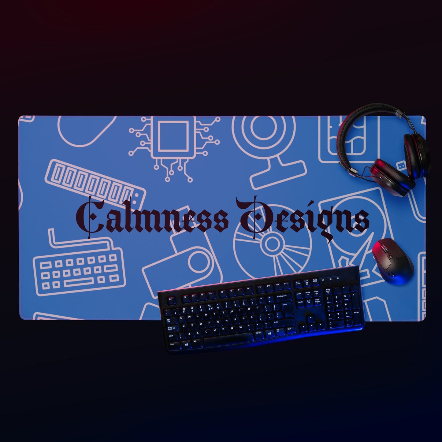 Computer Hardware's, Calmness Designs, Creative Designs, Gaming mouse pad