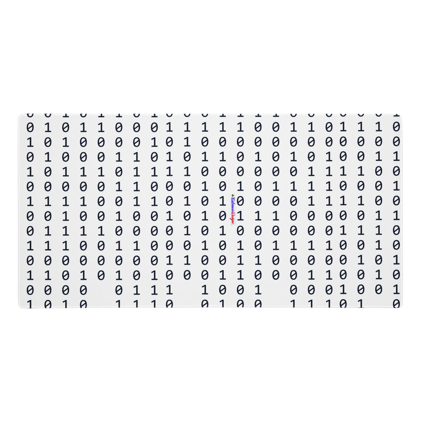 Binary Code Ones and Zeros, Matrix, CALMNESS DESIGNS, Creative Designer's, Gaming mouse pad