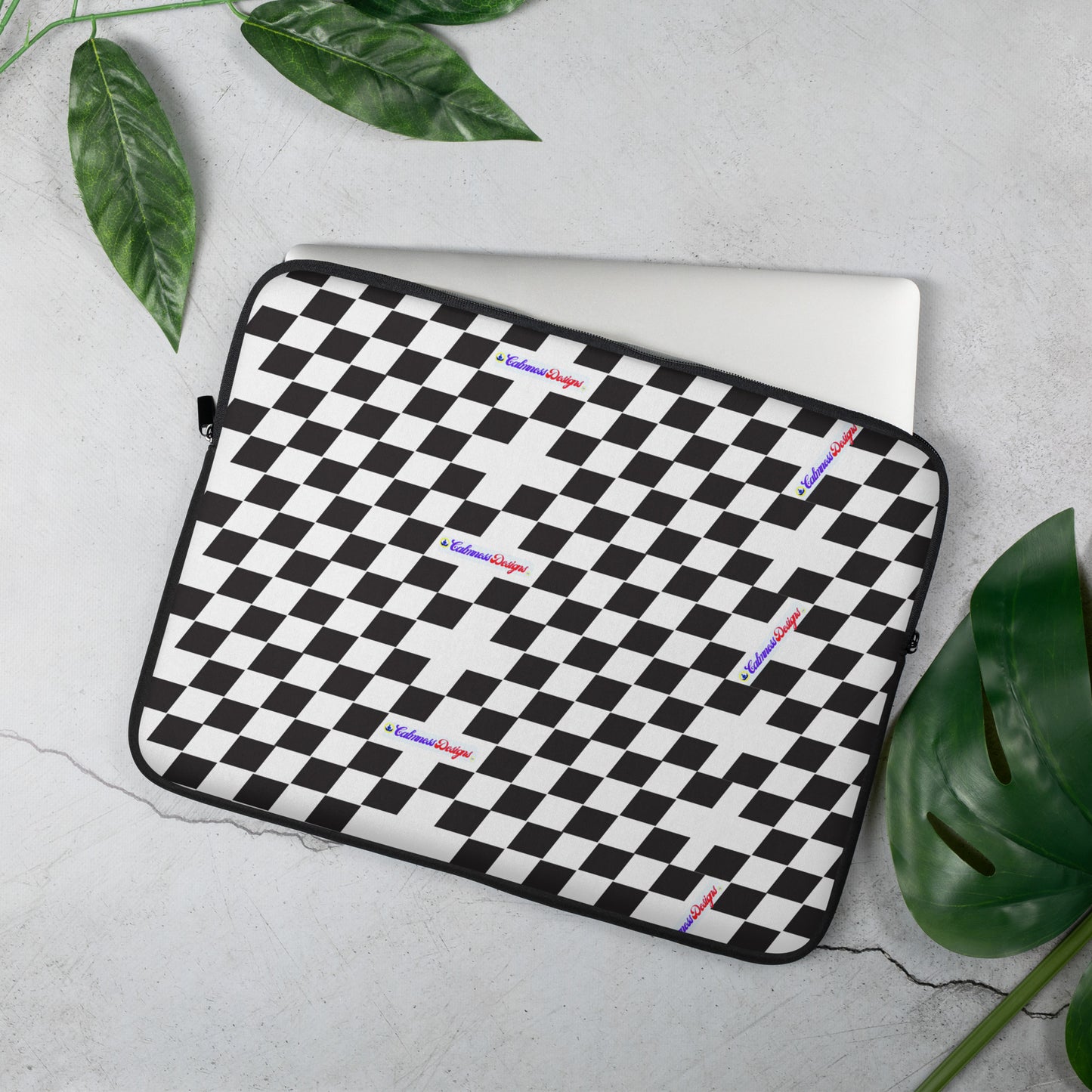 Race Flag Automotive Championship, Calmness Designs, Laptop Sleeve