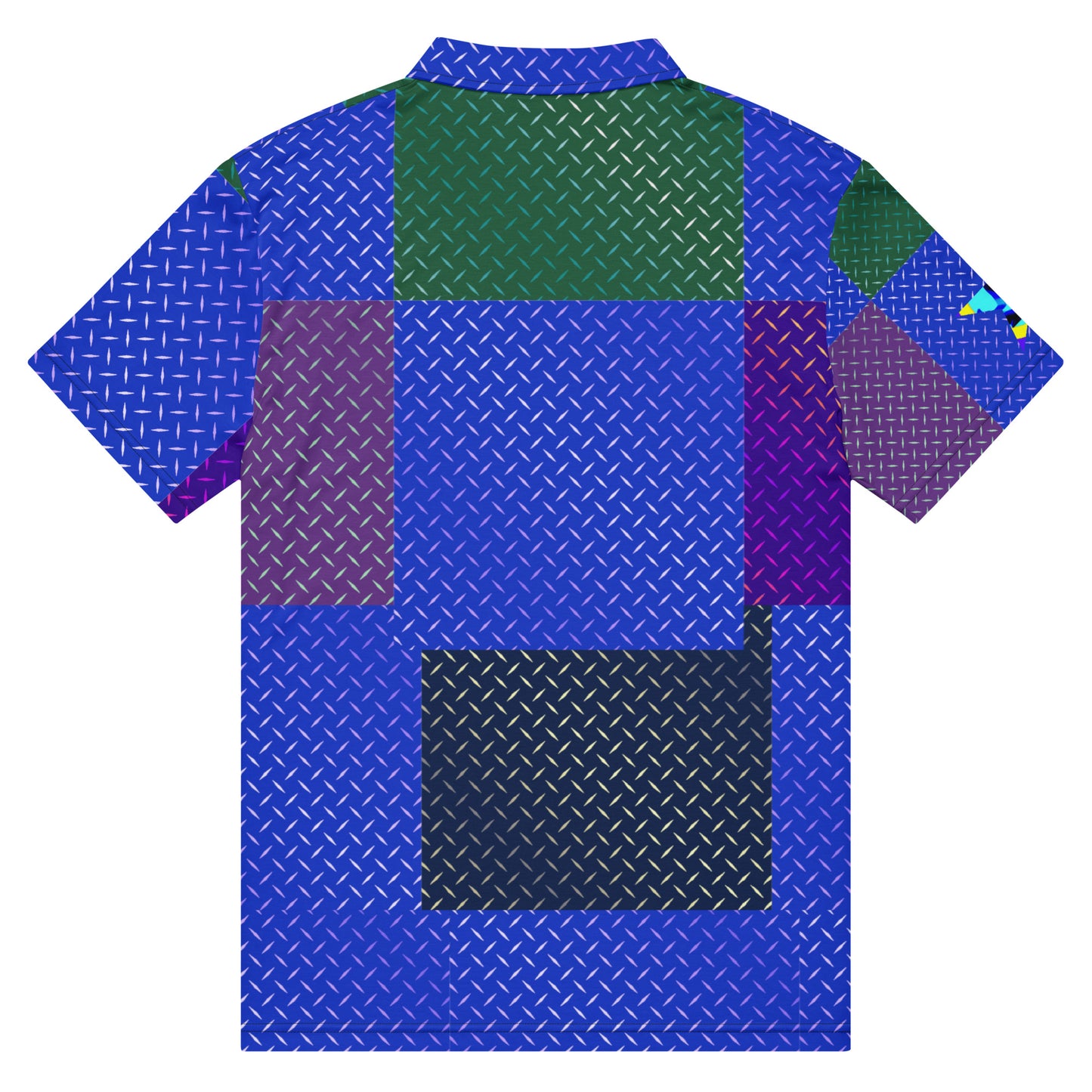 Diamond Plate Metals, Calmnessdesign.COM, Men’s slim fit polo