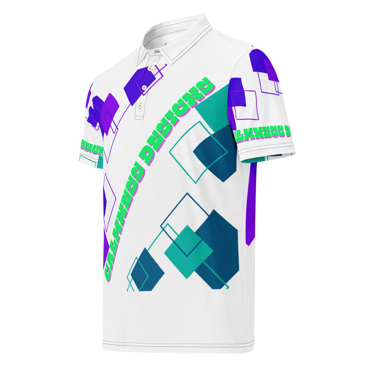 Diamond Designs, Calmness Designs, CALMNESS DESIGNS, Men’s slim fit polo
