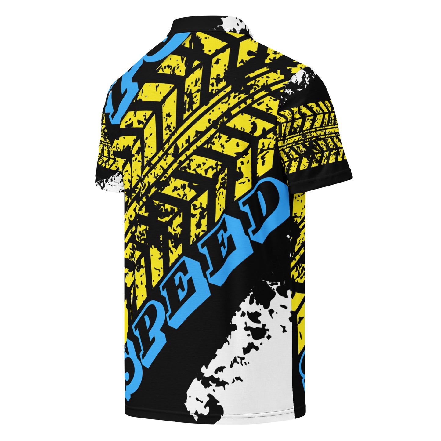 Car Tire Track, Top Speed, Calmnessdesign.COM, Men’s slim fit polo