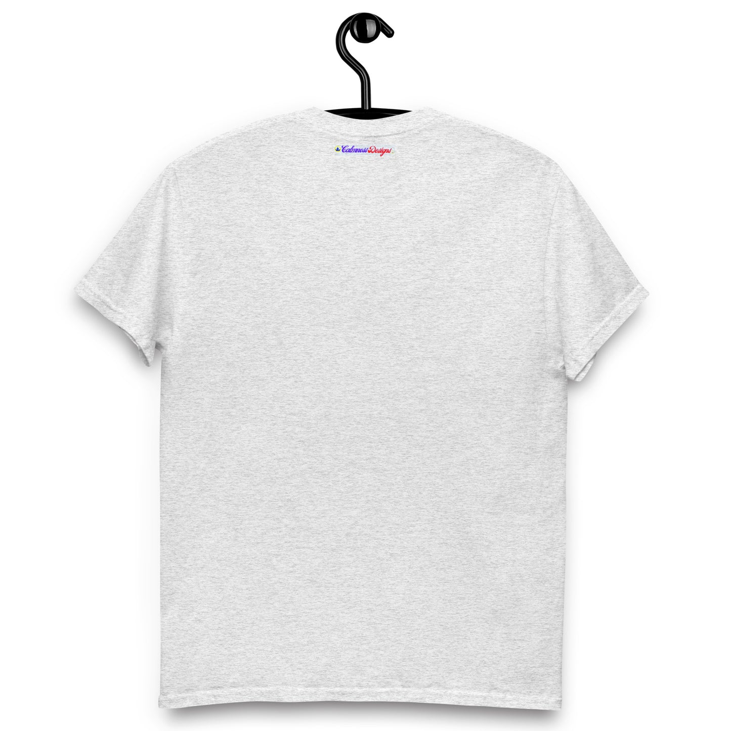 THINK ABOUT THINGS DIFFERENTLY, Calmness Designs, Creative Designs, Men's classic tee