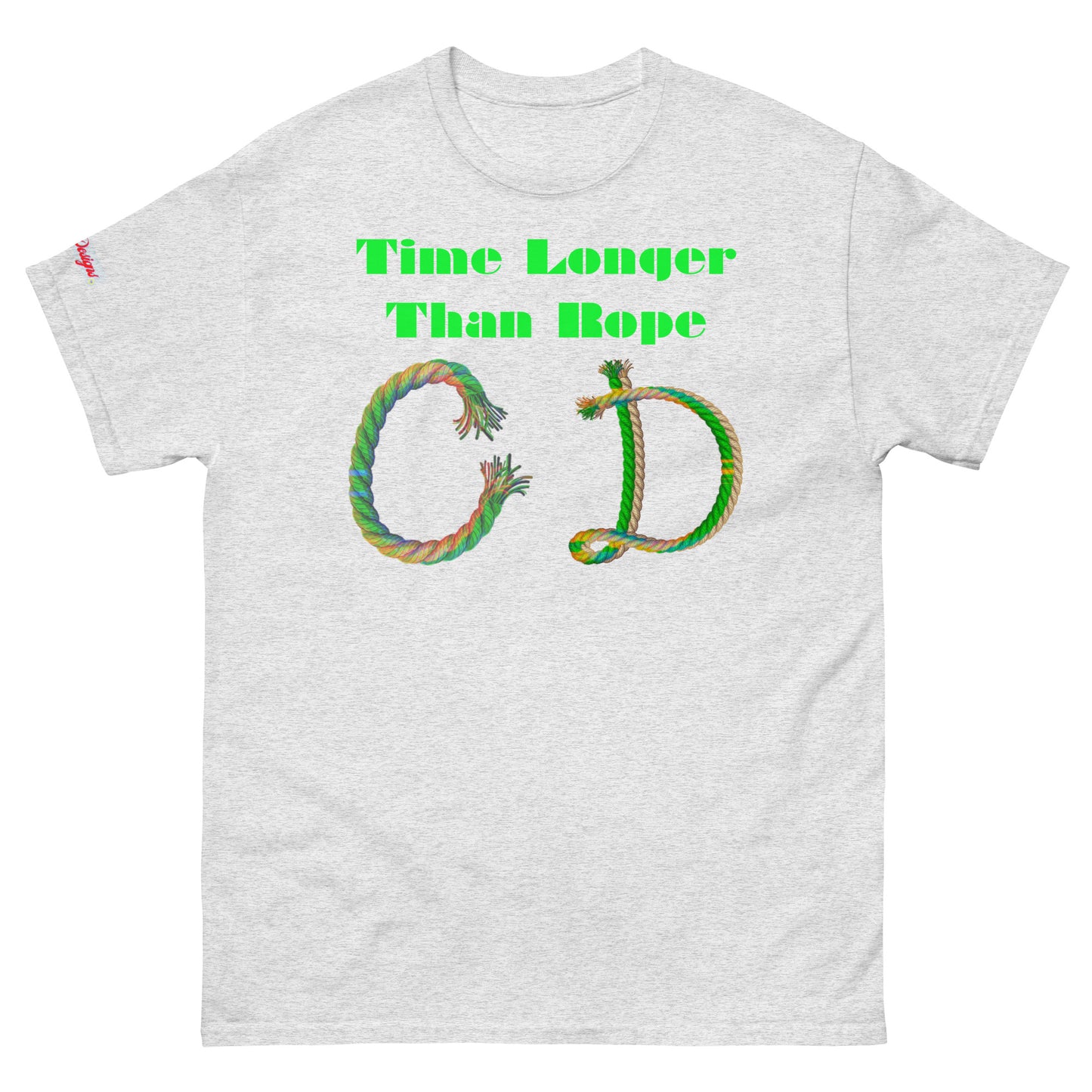 Time Longer Than Rope, (C D) Calmness Designs, Men's classic tee
