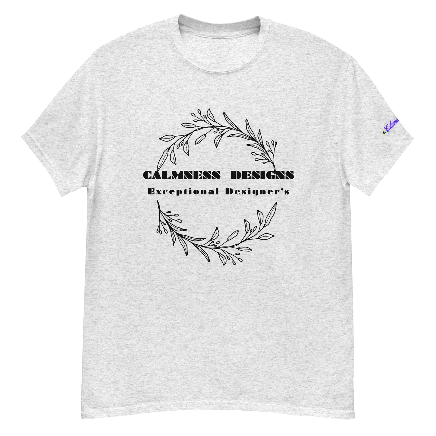 Calmness Designs, (C D) Logo, Creative Designs, Men's classic tee
