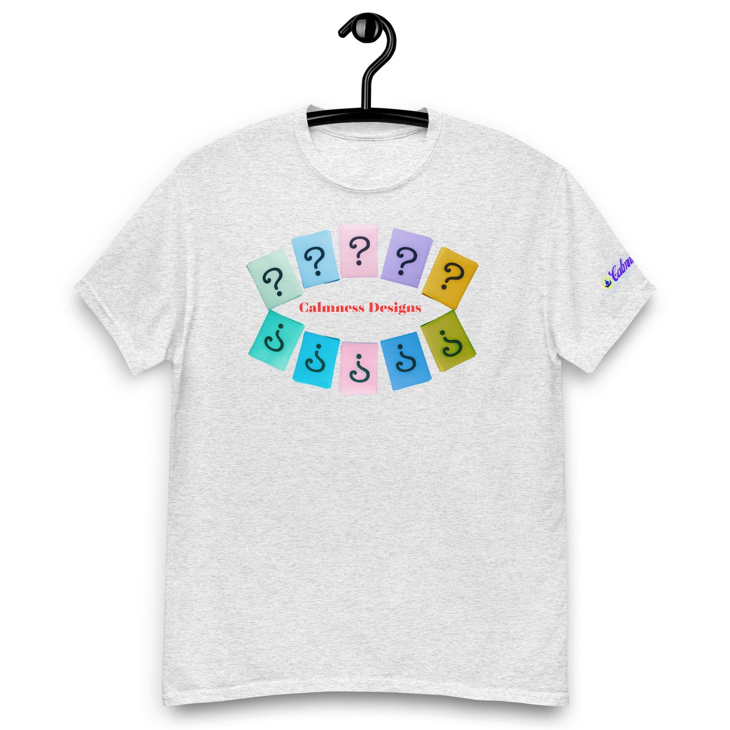 Questions (SIGNS), Calmness Designs, Creative Designs, Men's classic tee