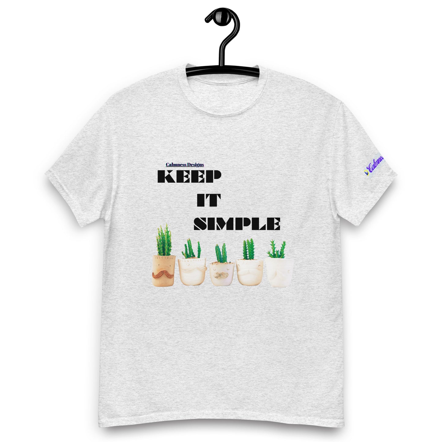 KEEP IT SIMPLE, Calmness Designs, Creative Designs, Men's classic tee