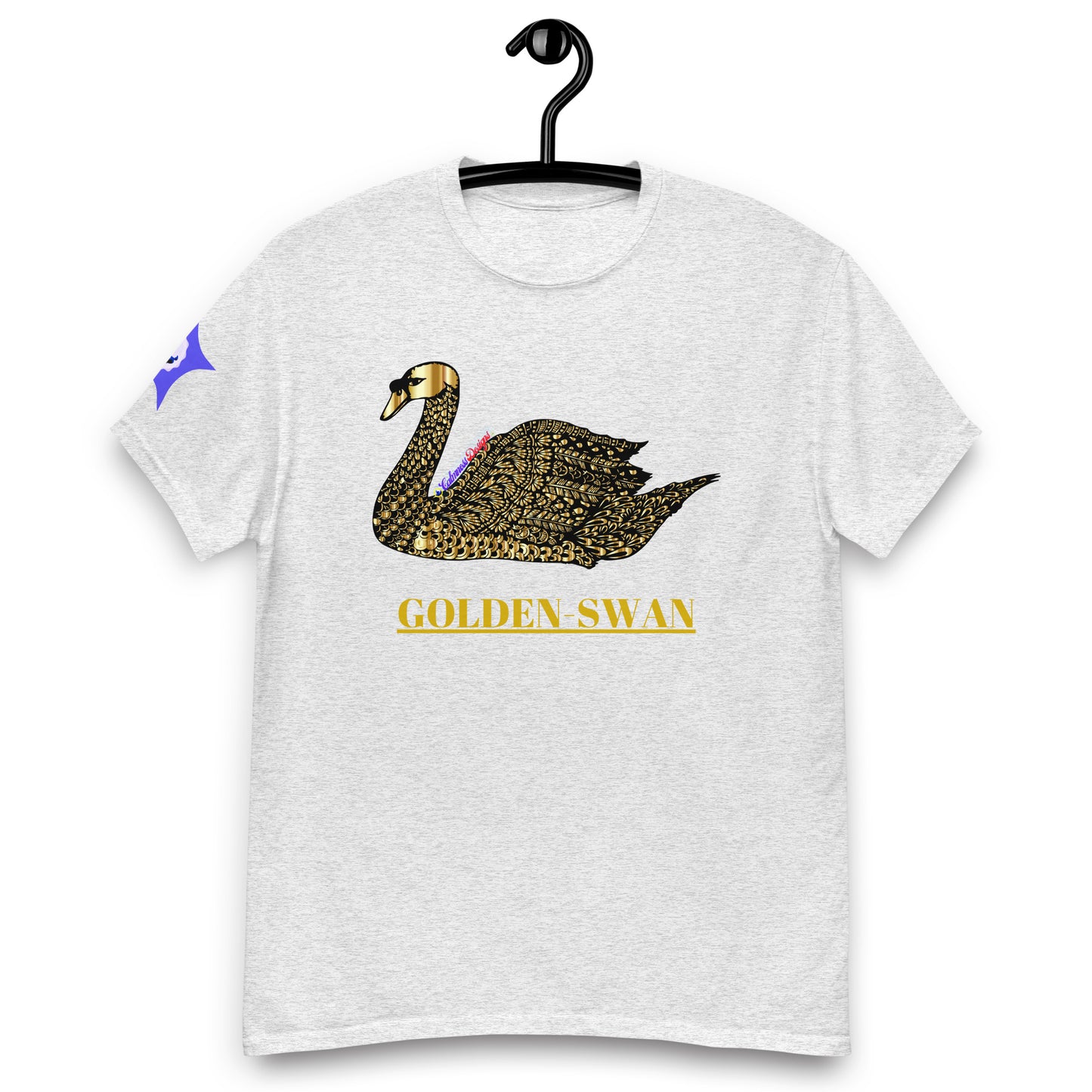 GOLDEN-SWAN, CALMNESS DESIGNS, Creative Designer's, Men's classic tee