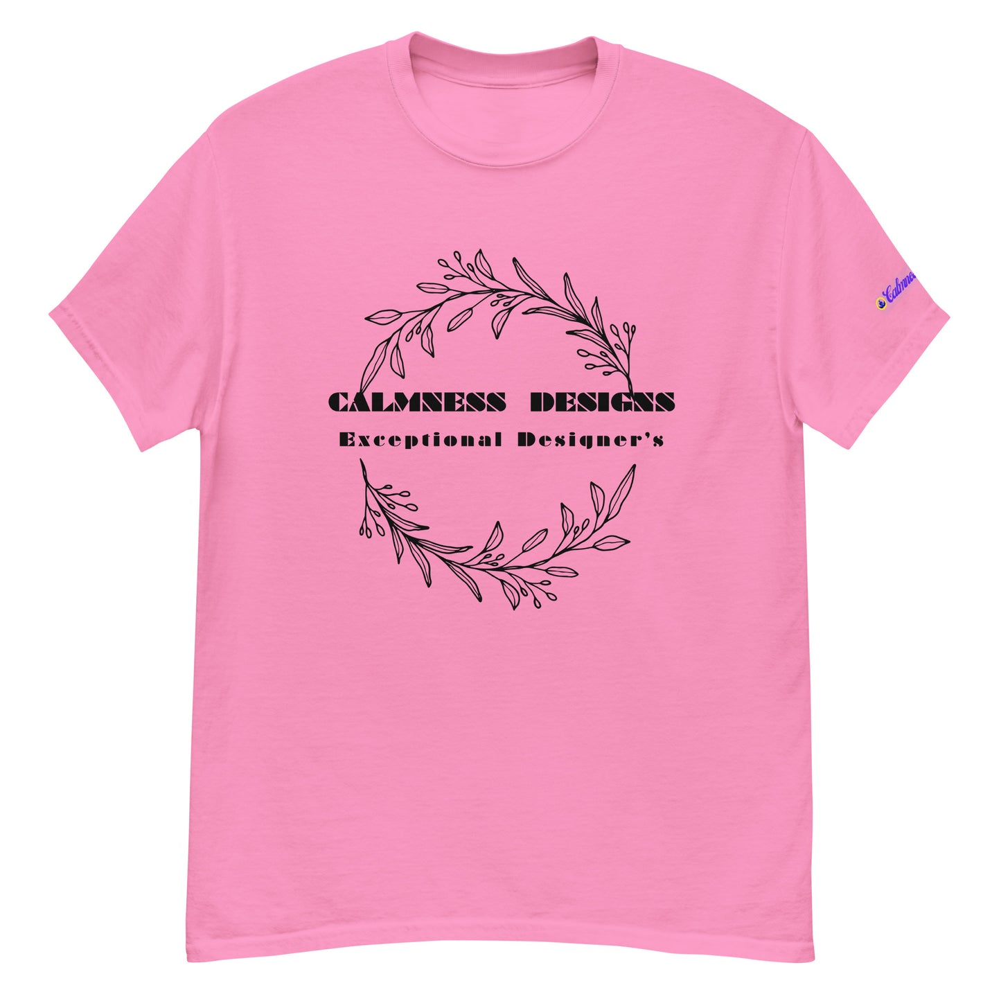 Calmness Designs, (C D) Logo, Creative Designs, Men's classic tee
