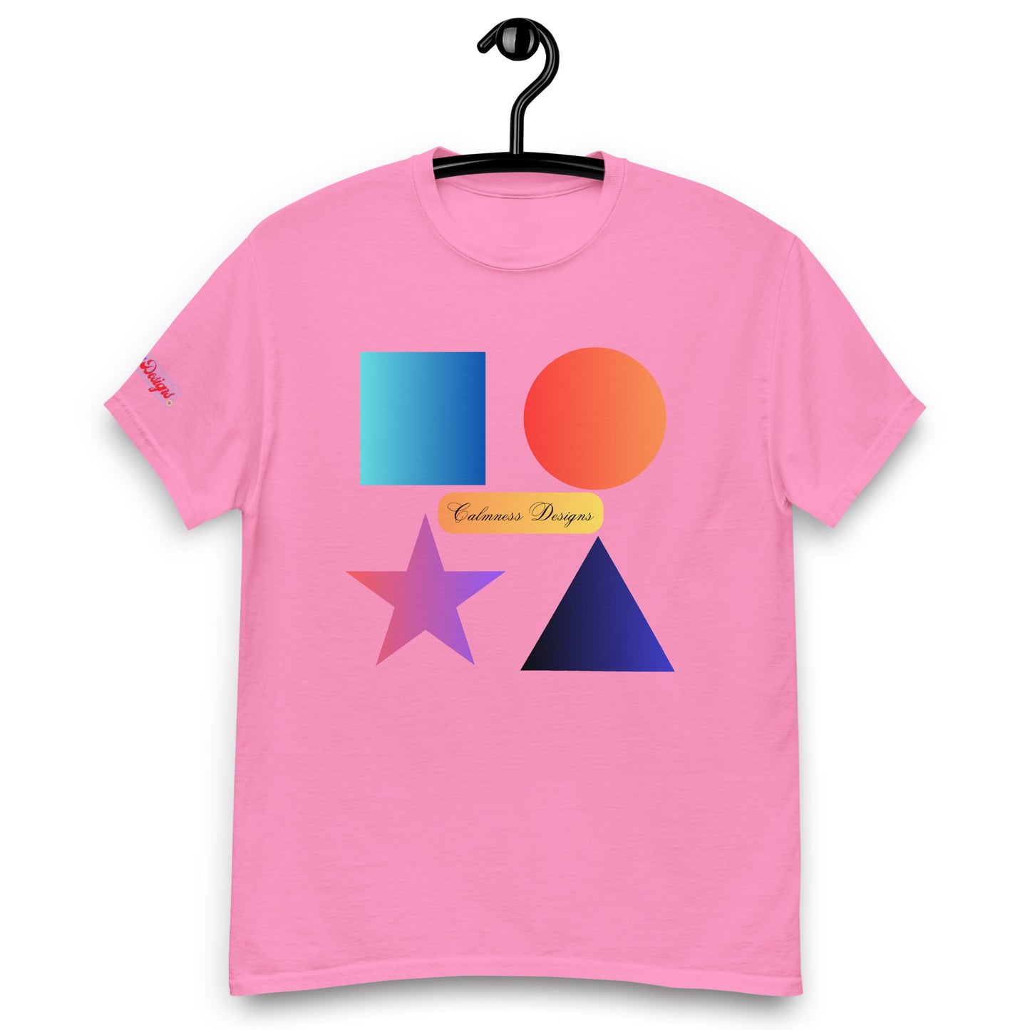 Square, Triangle, Circle, Star, Calmness Designs, Creative Designs, Men's classic tee