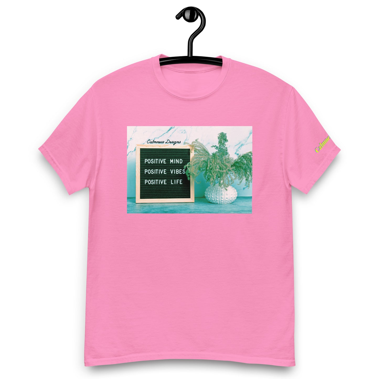 POSITIVE MIND, POSITIVE VIBES, POSITIVE LIFE, Men's classic tee