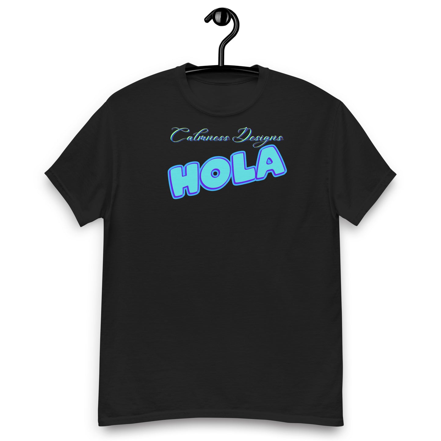 Calmness Designs, Hola, Men's classic tee