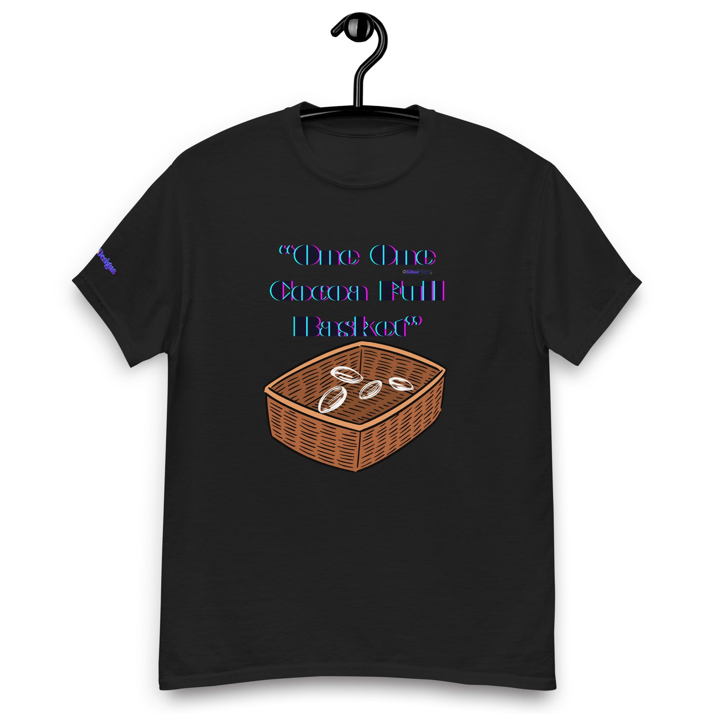 One One Cocoa Full Basket, Cocoa in Basket, Calmness Designs, Men's classic tee
