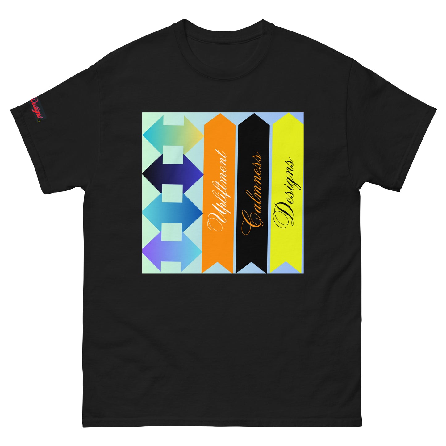 Upliftment, Double Head Arrow, Arrow, Calmness Designs, Creative Designs Men's classic tee