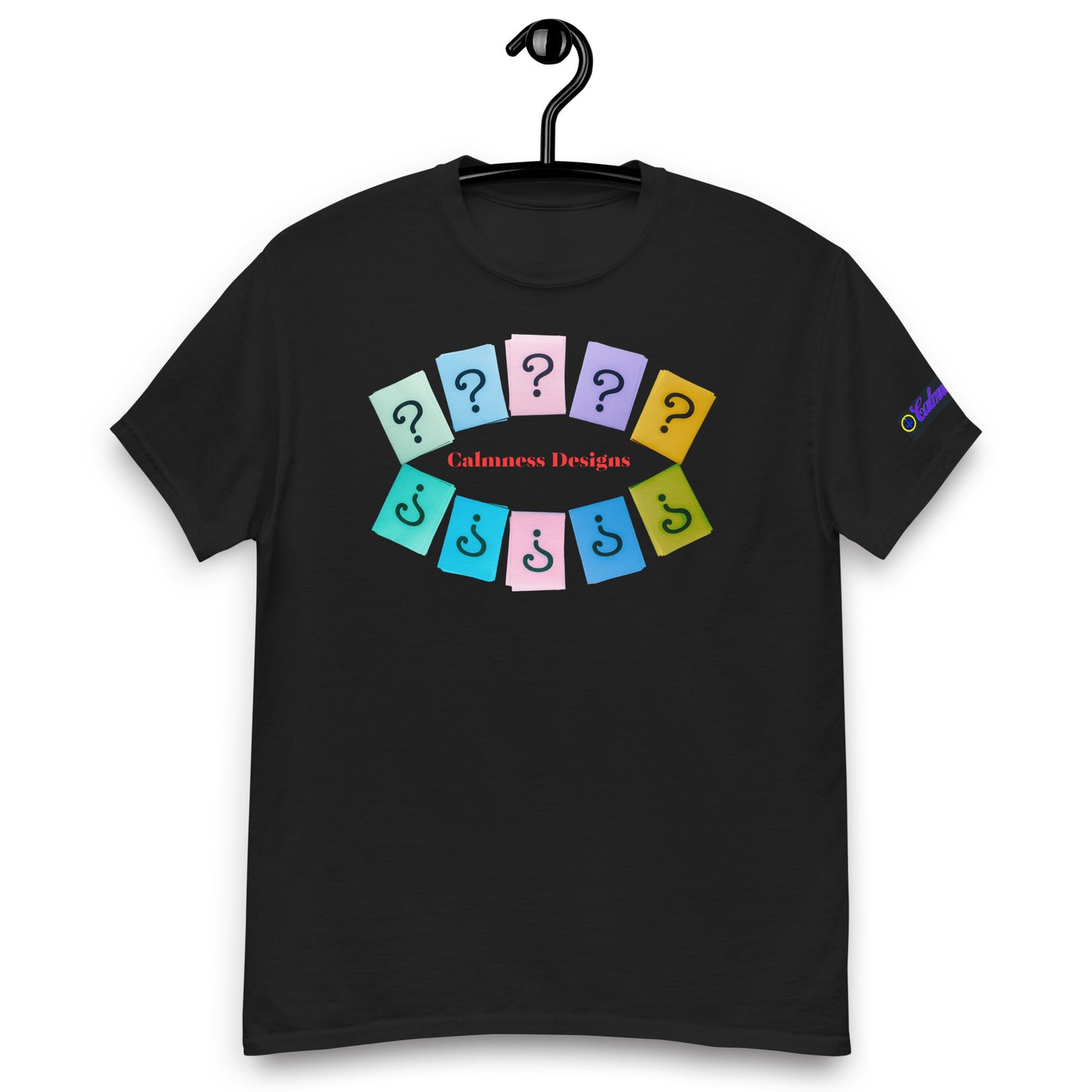 Questions (SIGNS), Calmness Designs, Creative Designs, Men's classic tee