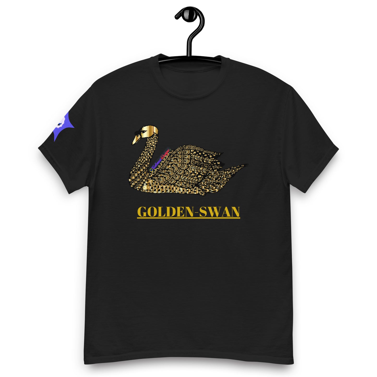 GOLDEN-SWAN, CALMNESS DESIGNS, Creative Designer's, Men's classic tee