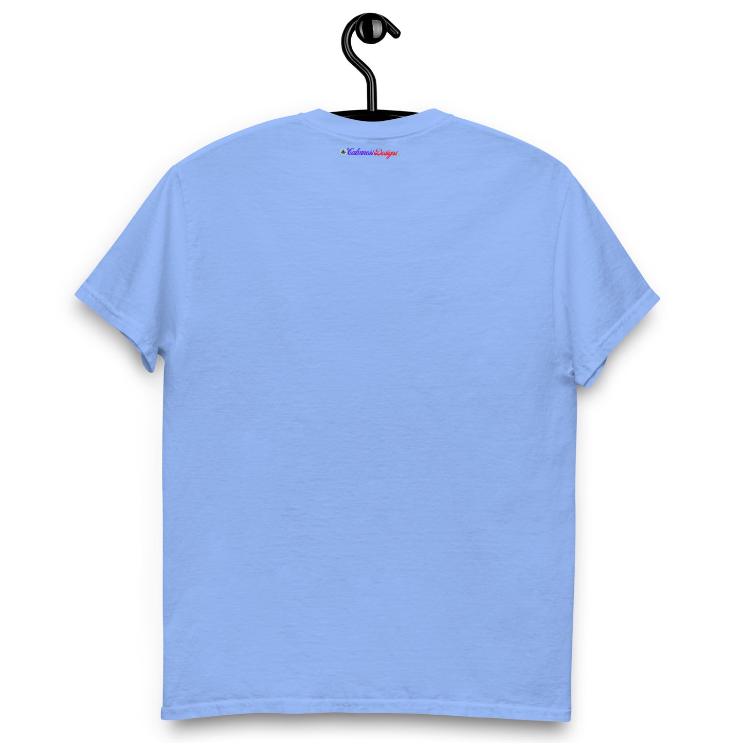 THINK ABOUT THINGS DIFFERENTLY, Calmness Designs, Creative Designs, Men's classic tee
