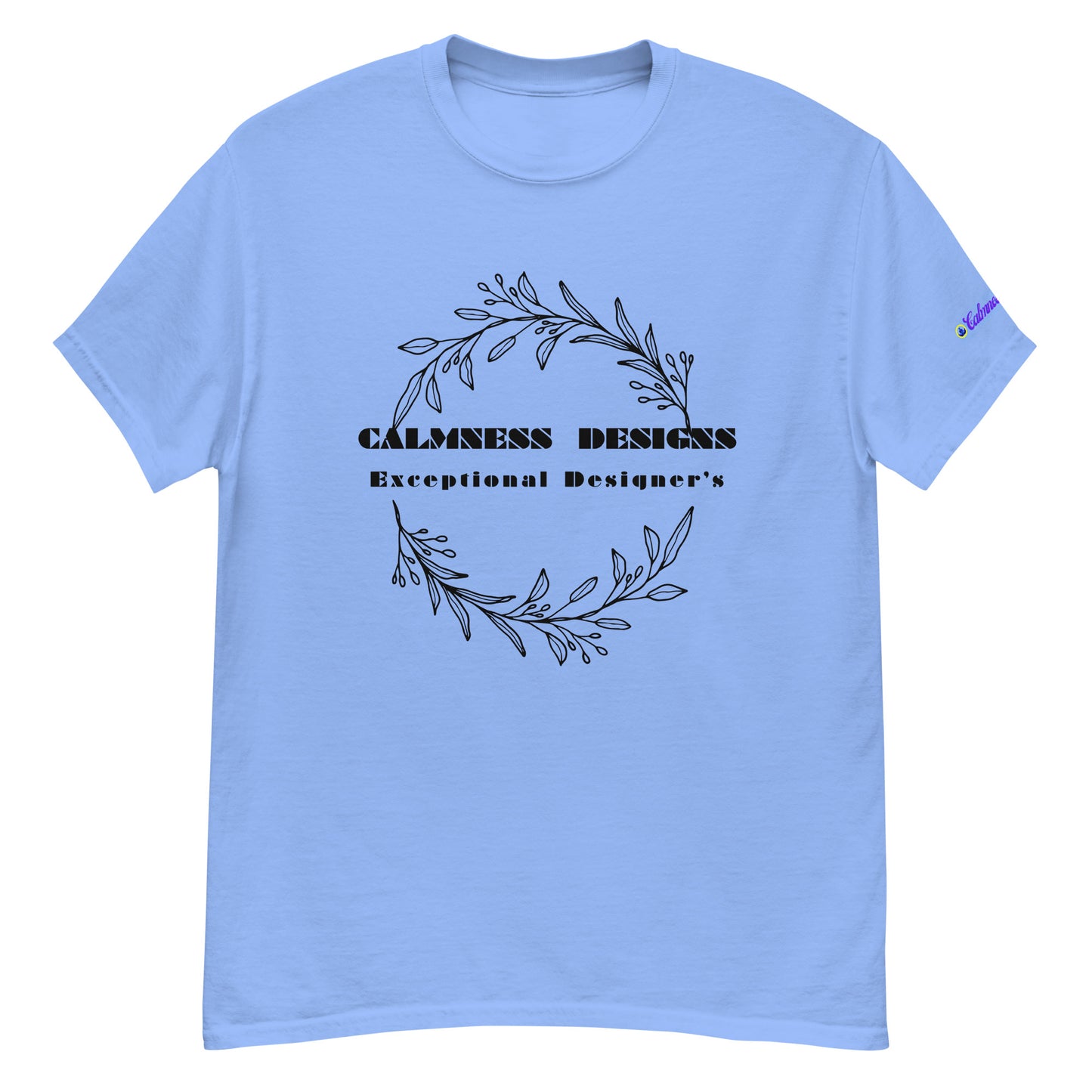 Calmness Designs, (C D) Logo, Creative Designs, Men's classic tee