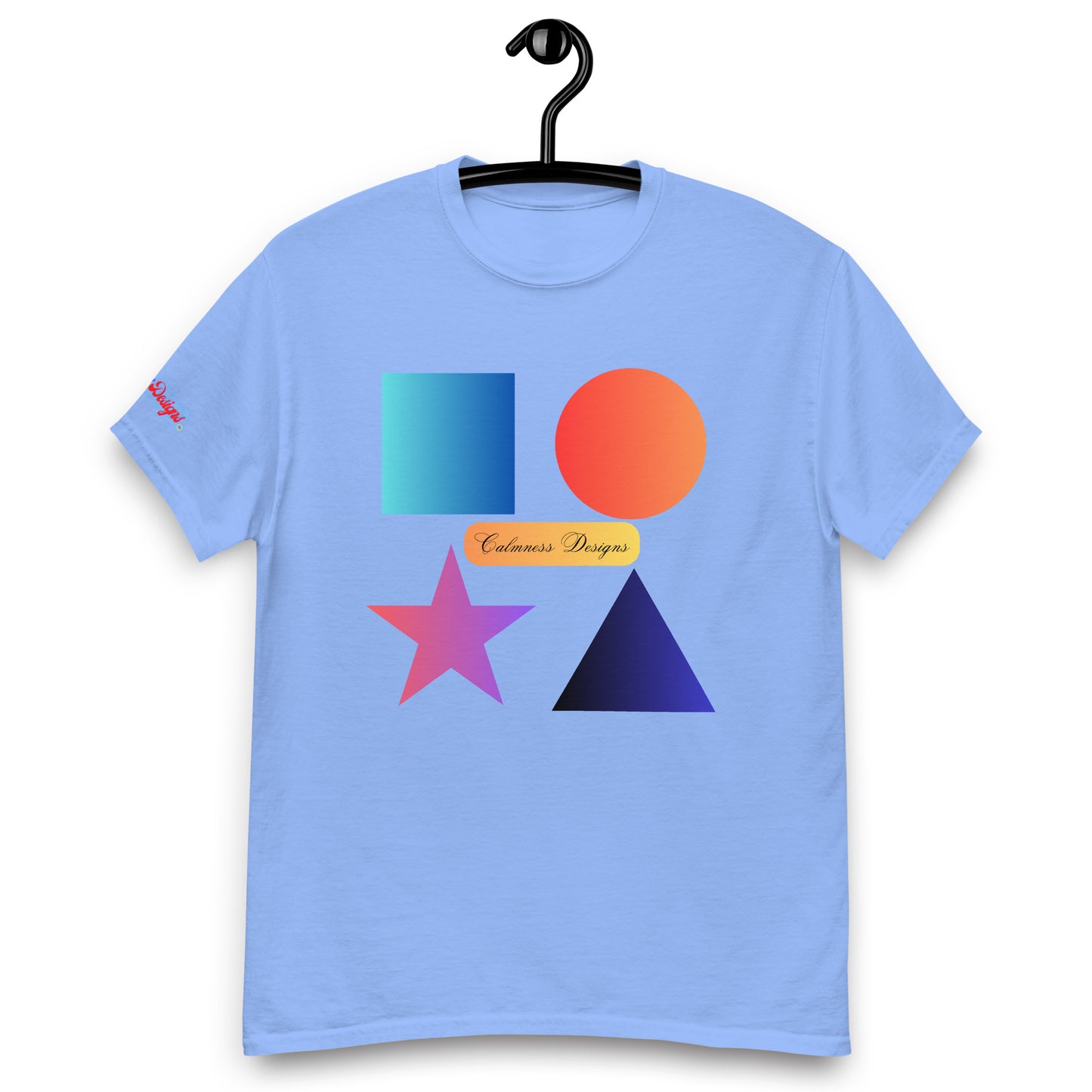 Square, Triangle, Circle, Star, Calmness Designs, Creative Designs, Men's classic tee