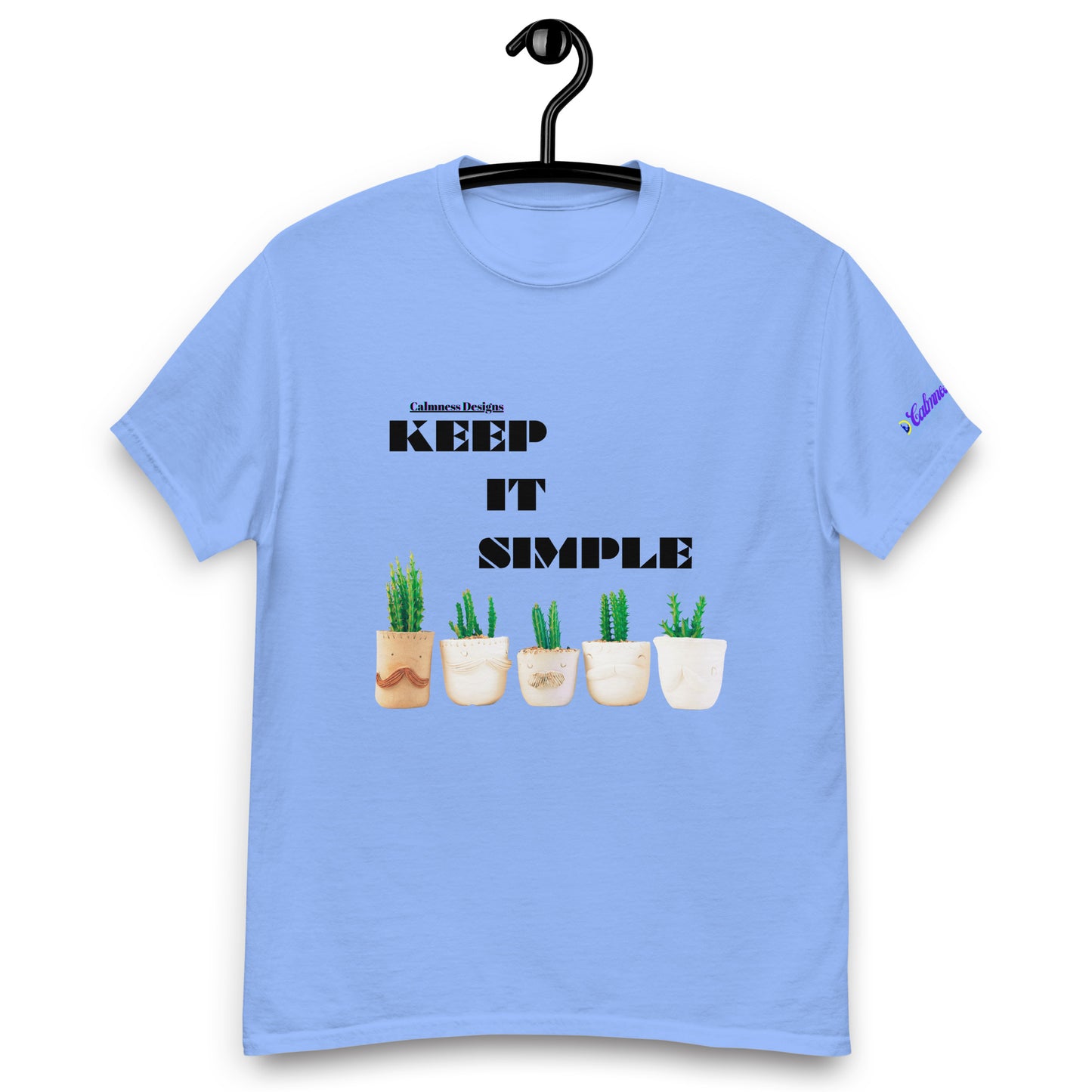 KEEP IT SIMPLE, Calmness Designs, Creative Designs, Men's classic tee