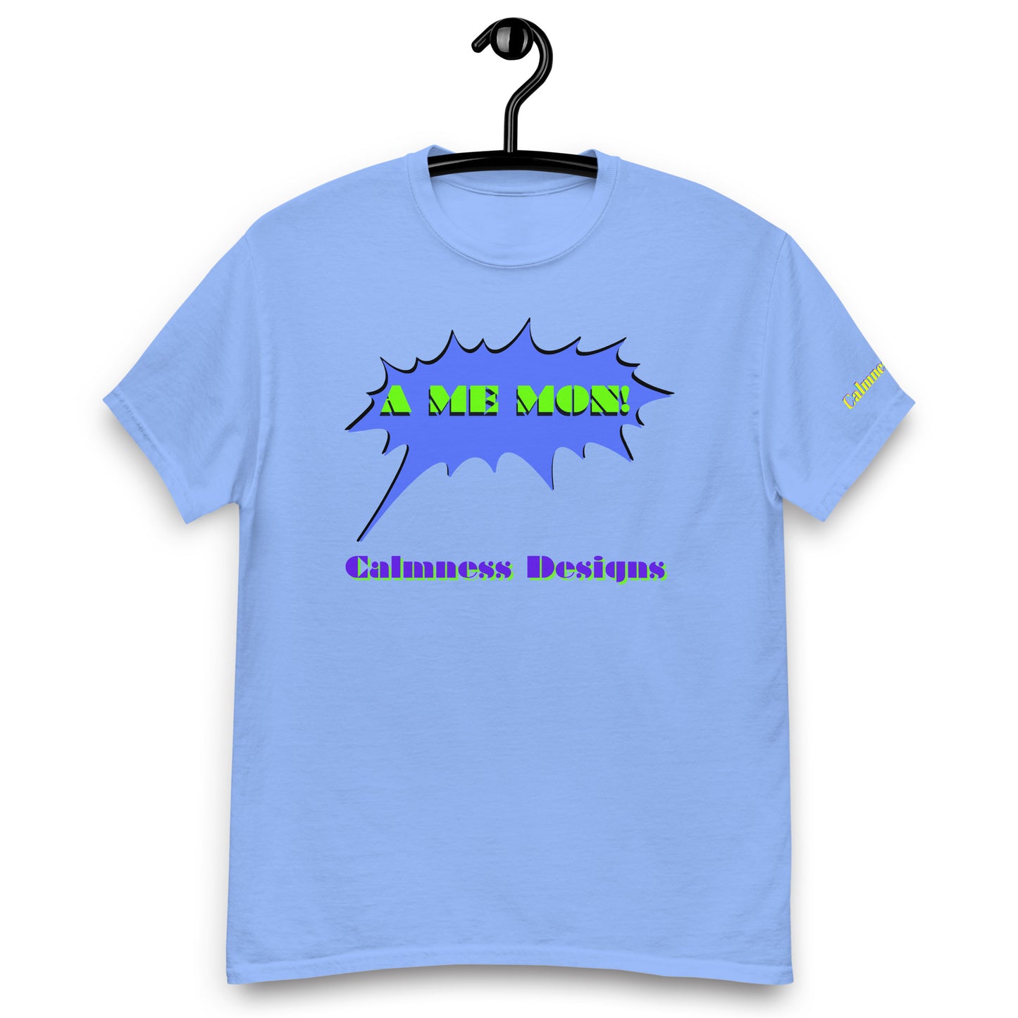 Scream Comic Speech Bubble, A ME MON!, Calmness Designs, Men's classic tee