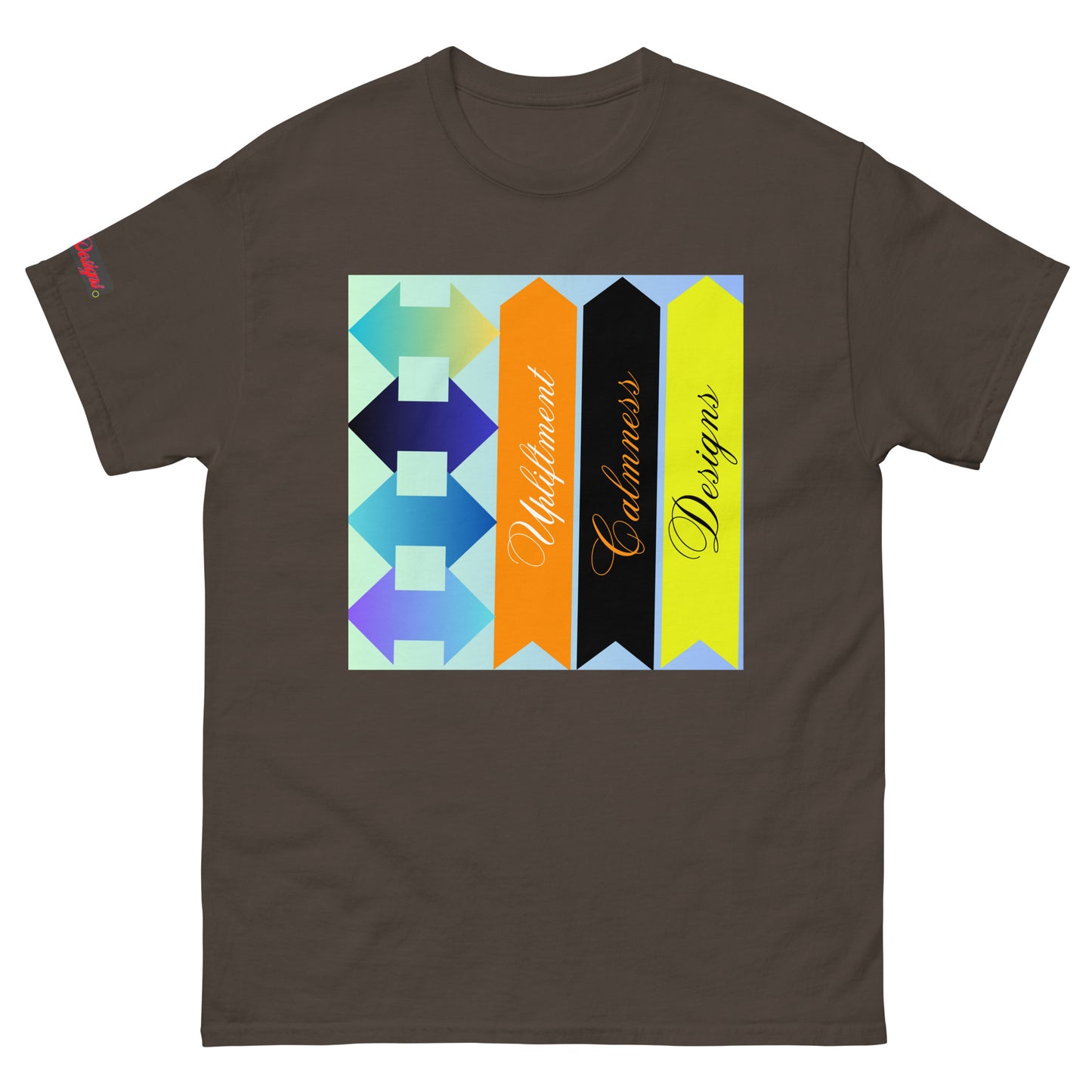 Upliftment, Double Head Arrow, Arrow, Calmness Designs, Creative Designs Men's classic tee